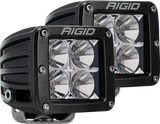 Rigid Industries Dually Flood Set of 2 - Compact LED Pod Lights with Enhanced Brightness