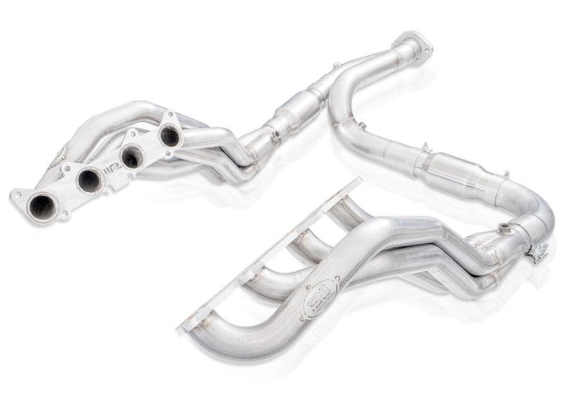 Stainless Works Ford F-150 5.0L Catted Factory Connect Headers with 1-7/8 inch Primaries and 3 inch Collector