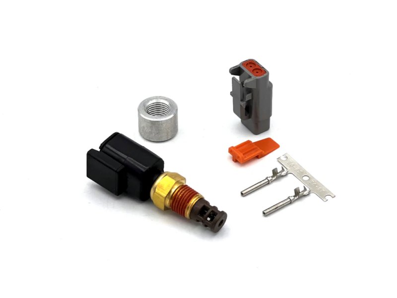 AEM Universal 1/8 Inch NPT Air Intake Temperature Sensor Kit with Deutsch Style Connector