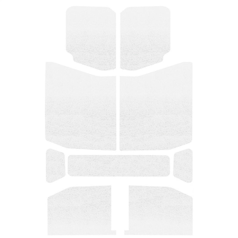 DEI Boom Mat Headliner for Jeep Wrangler JL 4-Door 2018-2020 – Noise and Heat Insulation, White