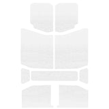 DEI Boom Mat Headliner for Jeep Wrangler JL 4-Door 2018-2020 – Noise and Heat Insulation, White