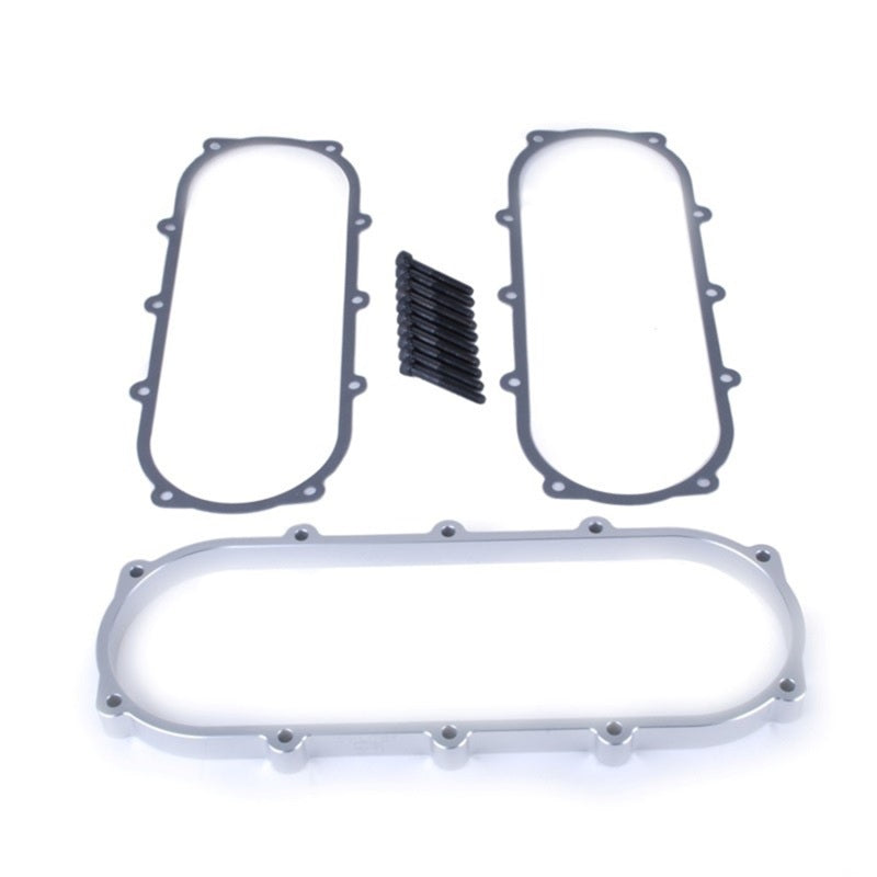 Skunk2 Racing Ultra Series Honda/Acura Silver 0.5 Liter Plenum Spacer for Street Intake Manifolds