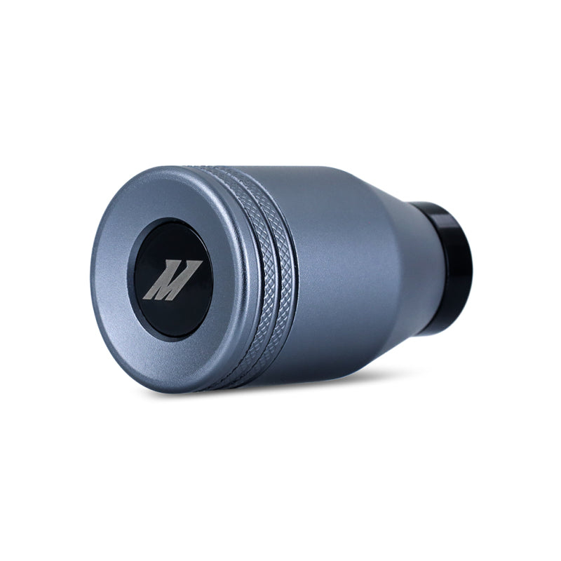 Mishimoto 2022+ Subaru WRX Shift Knob – Gunmetal on Black with Weighted Steel Core
