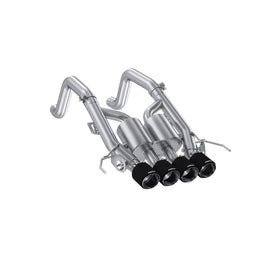 MBRP S70073CF Active Exhaust System for Chevrolet Corvette 6.2L (NPP Models Only)