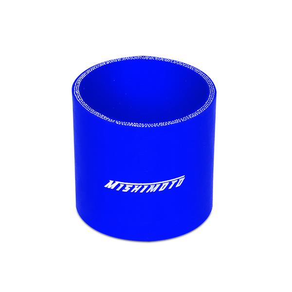 Mishimoto 3-Inch Silicone Straight Coupler - Blue, High-Performance Automotive Hose Kit