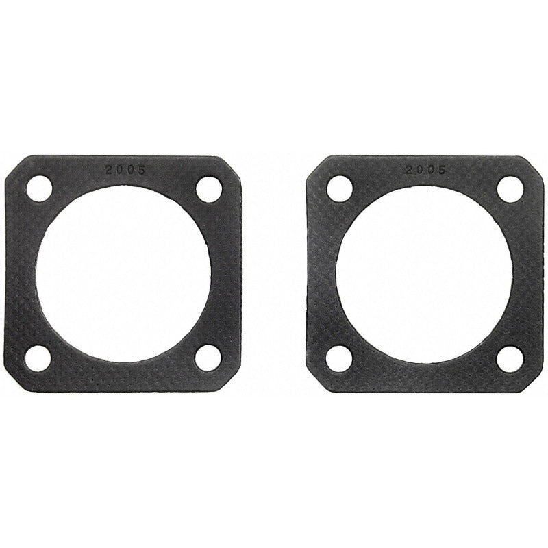 Fel-Pro 2005 Composite Exhaust Collector Gasket – 3 Inch Diameter, Steel Core, Square Shape (2-Pack)