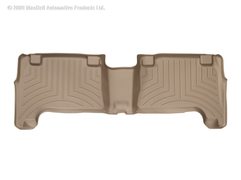 WeatherTech Rear FloorLiner DigitalFit for Toyota 4Runner 2003-2009, Tan