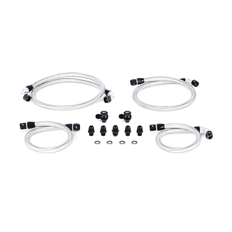Mishimoto Mazda RX-8 Oil Line Kit Part Number misMMSBH-RX8-04K