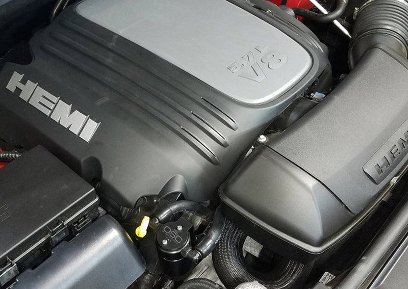 J&L jlt3066P-B 3.0 Passenger-Side Oil Separator, Black Anodized for 5.7L Dodge Durango and Jeep Grand Cherokee