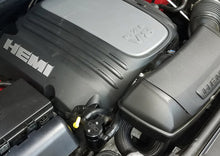 Load image into Gallery viewer, J&amp;L jlt3066P-B 3.0 Passenger-Side Oil Separator, Black Anodized for 5.7L Dodge Durango and Jeep Grand Cherokee