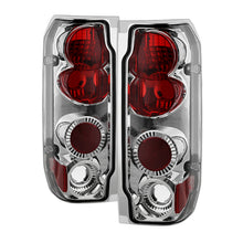 Load image into Gallery viewer, Spyder Euro Style Tail Lights for Ford F-150 1993-1996 and Bronco 1988-1996, Chrome * Part Number ALT-YD-FF15089-C