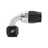 Mishimoto Aluminum -10AN 90 Degree Fitting - Black for Automotive Applications