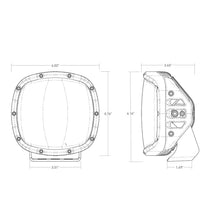 Load image into Gallery viewer, Rigid Industries Single Light Cover for Adapt XP in Black - Durable Polycarbonate Protection