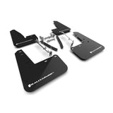 Rally Armor 23-25 Toyota GR Corolla Black UR Mud Flap with White Logo – Durable Polyurethane Mud Flaps for All-Weather Protection