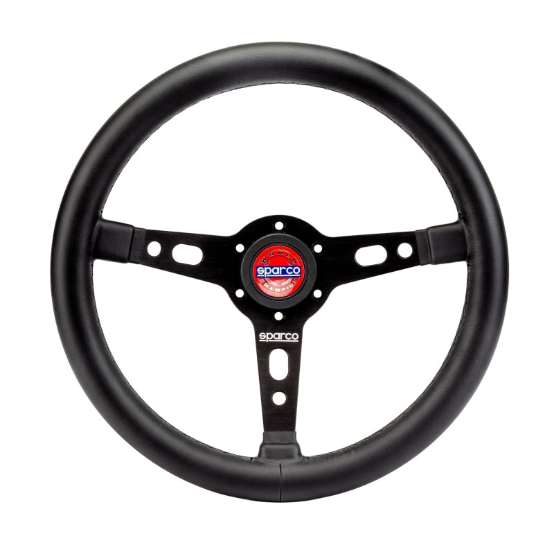 Sparco Targa 350 Leather Steering Wheel - Premium Automotive Performance