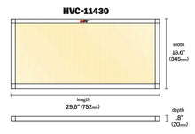 Load image into Gallery viewer, K&amp;N Engineering HVAC Filter 14 x 30 x 1 - Washable and Reusable Pleated Synthetic Filter