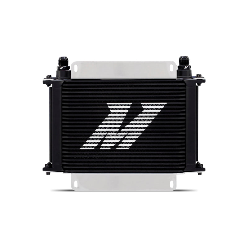 Mishimoto Universal 25-Row Oil Cooler Kit with 8-Inch Slim Fan for Enhanced Vehicle Cooling