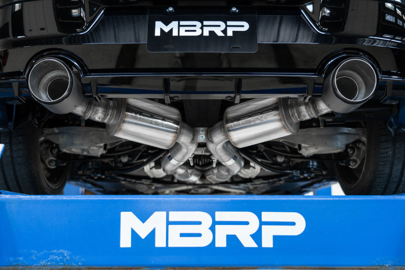 MBRP Armor Pro Series Cat-Back Exhaust System for Nissan Z 2023-2025, T304 Stainless Steel, Dual Rear Exit with 5-Inch Tips