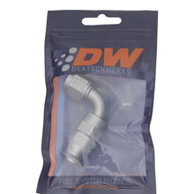 Load image into Gallery viewer, DeatschWerks 6AN Female Swivel 90-Degree Hose End PTFE with Olive Insert - Titanium Anodized DWK6-02-0852