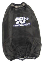 Load image into Gallery viewer, K&amp;N Engineering Drycharger Black Air Filter Wrap for Round Tapered Filters * Part Number KNRC-3690DK