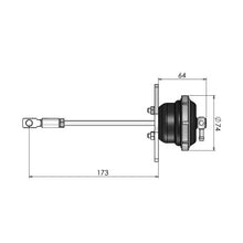 Load image into Gallery viewer, Turbosmart IWG75 Mitsubishi EVO 10 24 PSI Black Internal Wastegate Actuator