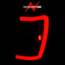 Load image into Gallery viewer, ANZO 1999-2004 Jeep Grand Cherokee LED Tail Light Set with Light Bar and Smoke Lens - Black Housing