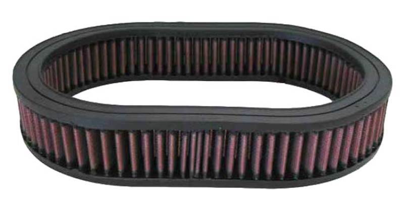 K&N Engineering High-Flow Custom Air Filter - Oval Shape for Enhanced Performance