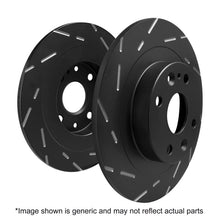 Load image into Gallery viewer, EBC USR Series Sport Slotted Rear Rotor for Toyota Corolla, Pontiac Vibe, and Toyota Matrix * Part Number EBC USR7111