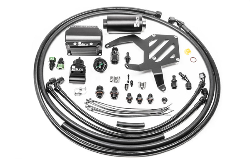 Radium Engineering FR-S/BRZ/GT86/GR86 Fuel Hanger Plumbing Kit with Microglass Filter