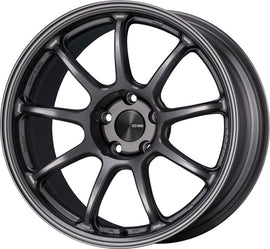 Enkei PF09 18x8.5 Inch Wheel with 5x114.3 Bolt Pattern and Dark Silver Finish