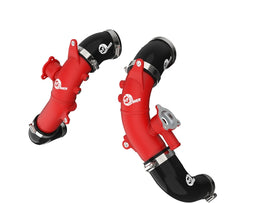 aFe BladeRunner 2.5 Inch Aluminum Hot Charge Pipe for Toyota Land Cruiser J300 V6-3.4L (2022-2025) in Red