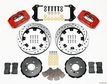 Load image into Gallery viewer, Wilwood Dynapro Radial Front Brake Kit for Audi TT and Volkswagen Beetle * 12.19-inch Drilled Red Calipers