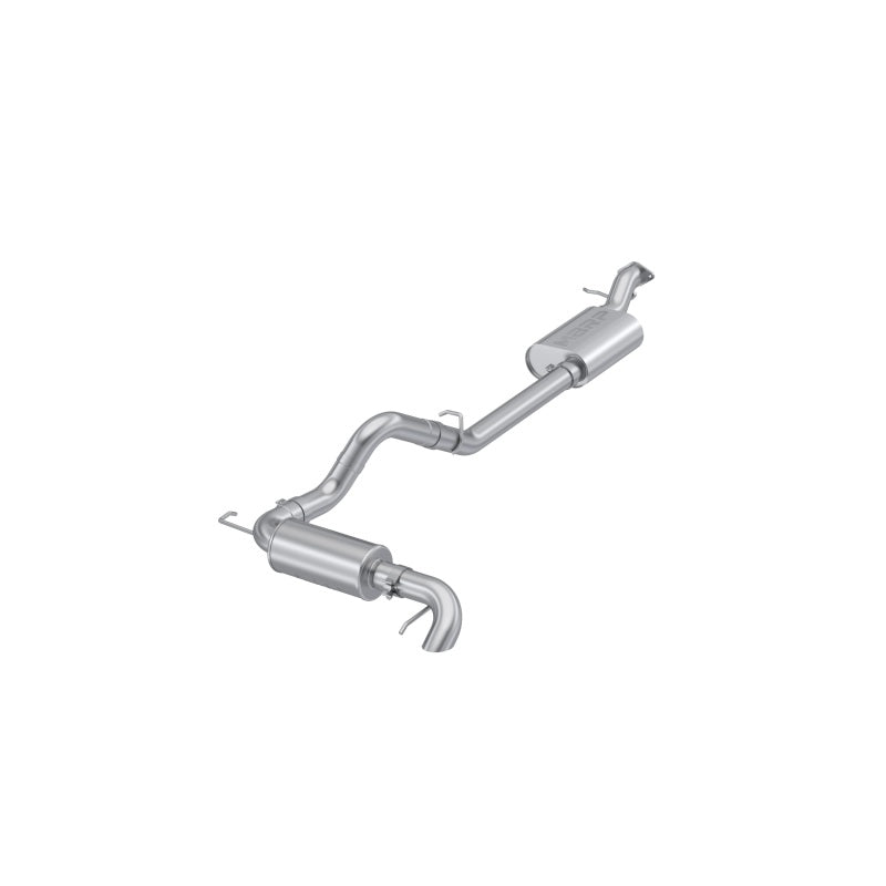 MBRP Armor Lite Series 2021-2023 Ford Bronco 2.3L/2.7L Aluminum Steel Cat-Back Exhaust System with High Clearance Rear Exit