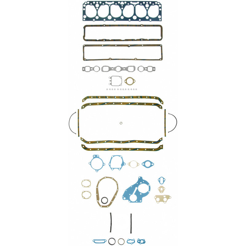 Fel-Pro FS 7619 B-3 Engine Gasket Set for 1953-1954 Chevrolet Trucks and Sedans