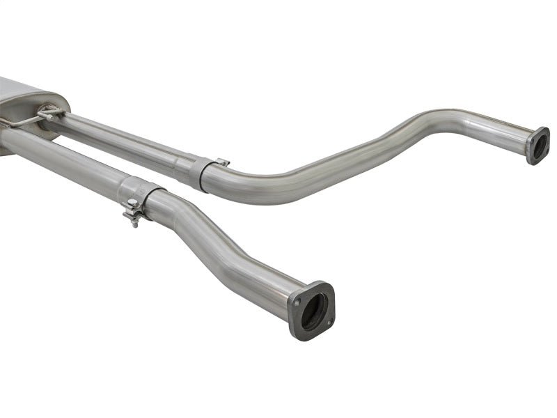 aFe MACH Force-Xp 2-1/2 Inch Cat-Back Exhaust System with Polished Tip for 2016-2017 Nissan Titan XD and Titan V8 5.6L
