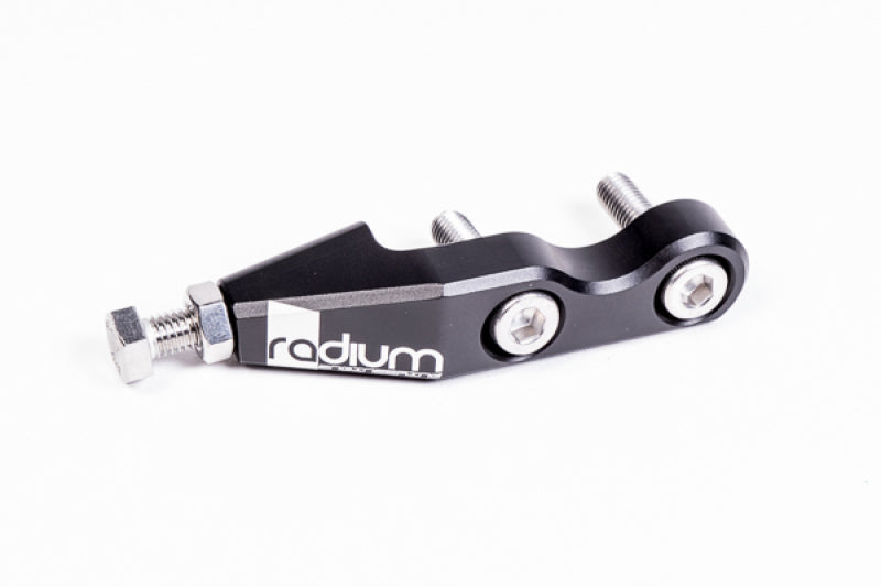 Radium Engineering Mitsubishi Evo 8-10 Clutch Fork Stop - Precision Laser Etched and Anodized Support