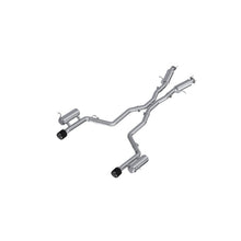 Load image into Gallery viewer, MBRP Armor Pro Series Cat-Back Exhaust System for 2011-2013 Dodge Durango with 3.6L V6 - T304 Stainless Steel Dual Rear Exit with Carbon Fiber Tips