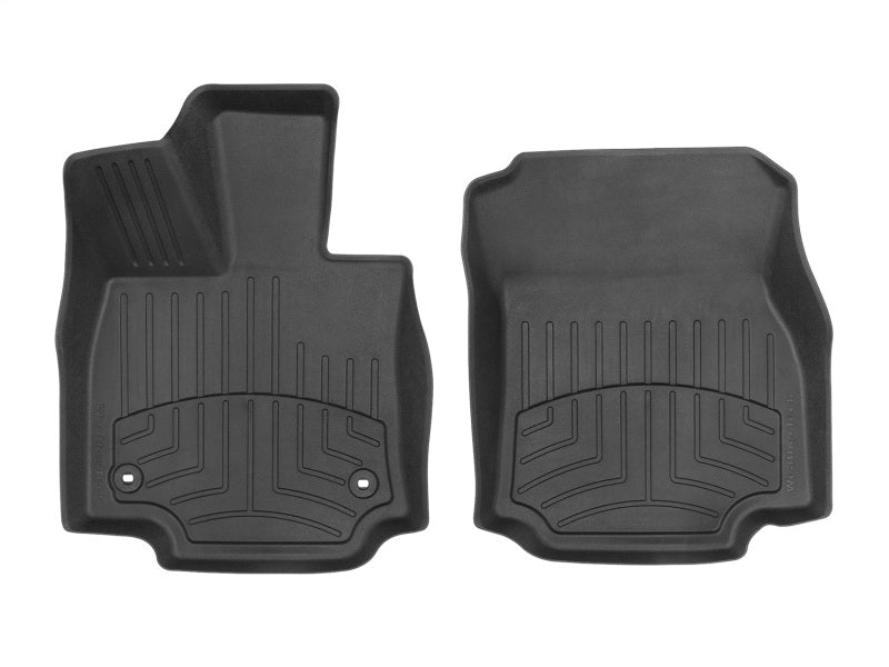 WeatherTech FloorLiner HP Front Floor Mats for 2019-2020 Toyota RAV4, Black - Part 4415161IM