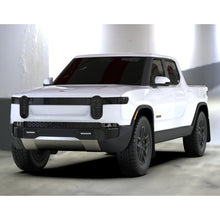 Load image into Gallery viewer, Rally Armor UR Series Mud Flaps for 2022-2024 Rivian R1T – Durable Black with Dark Grey Logo