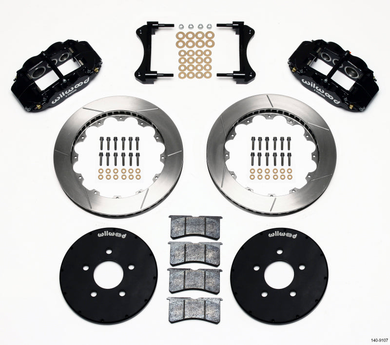 Wilwood Narrow Superlite 6R Front Hat Kit for 1994-2004 Ford Mustang * 12.88 inch Big Rotor Upgrade
