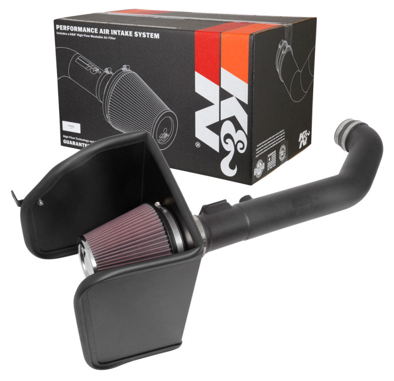 K&N Engineering 63-3104 Chevrolet Colorado & GMC Canyon V6-3.6L F/I Performance Cold Air Intake System