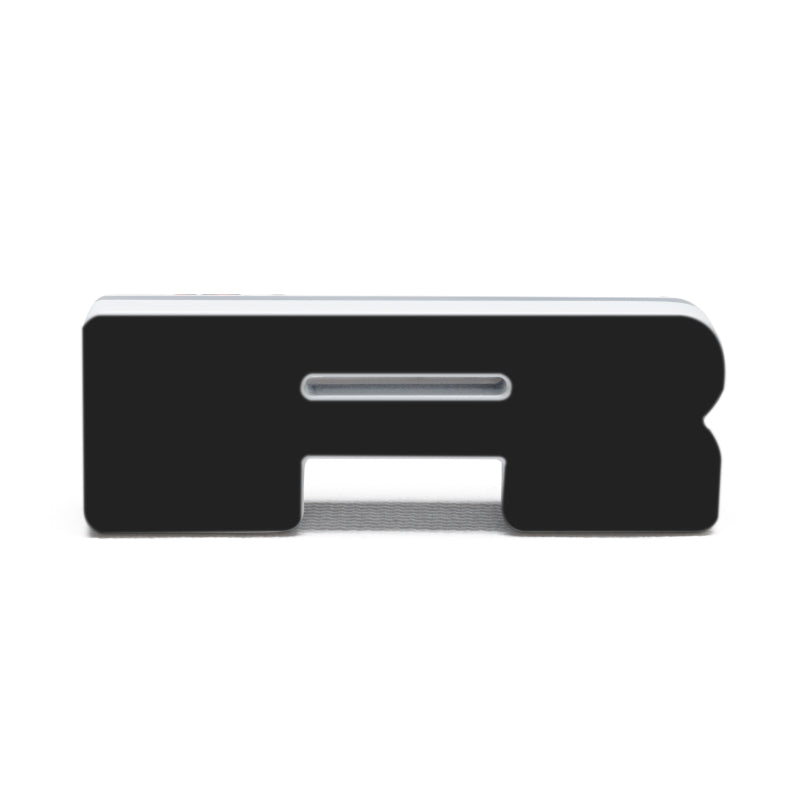 ORACLE Lighting Universal Illuminated LED Letter Badges - Matte Black Finish - R