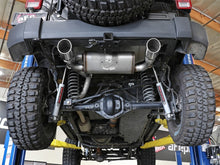 Load image into Gallery viewer, aFe Rebel Series 2.5-inch Dual Stainless Steel Axle-Back Exhaust System for Jeep Wrangler (2007-2018) with V6-3.6L / 3.8L Engine