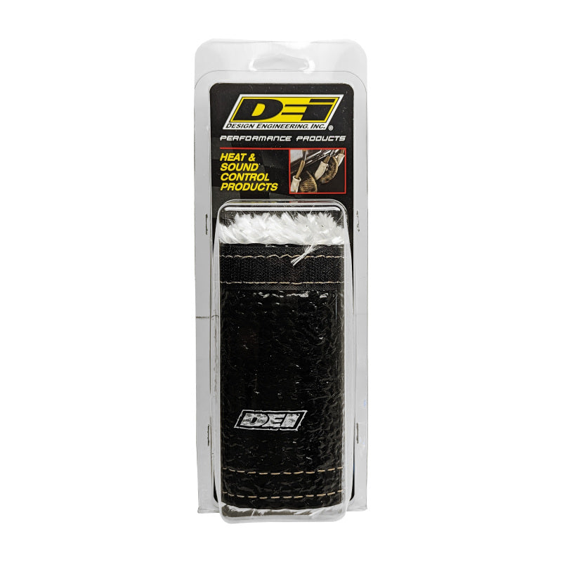 DEI Fire Wrap 3000 Thermal Insulator Sleeve - 1 Inch I.D. x 2 Feet, Easy Hook & Loop Closure for Automotive Applications