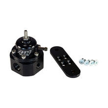 Load image into Gallery viewer, AEM Universal Black Adjustable Fuel Pressure Regulator (Part Number: AEM25-302BK)