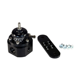 AEM Universal Black Adjustable Fuel Pressure Regulator (Part Number: AEM25-302BK)