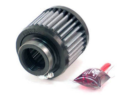 K&N Engineering 62-1430 Crankcase Vent Filter with Rubber Base, 3-inch OD, 1.375-inch Flange * Ideal for Vintage and Racing Applications