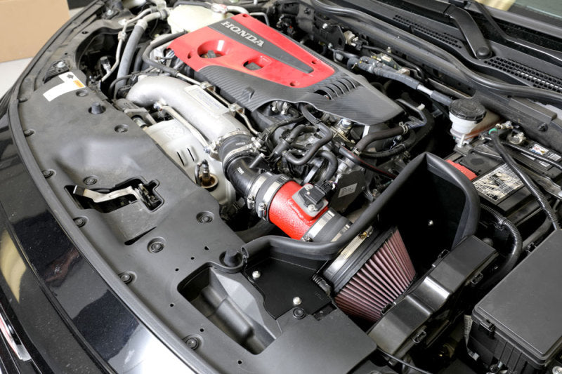 K&N Engineering Typhoon Cold Air Intake System for 2017-2020 Honda Civic Type-R (Part No. KNN69-1505TWR)