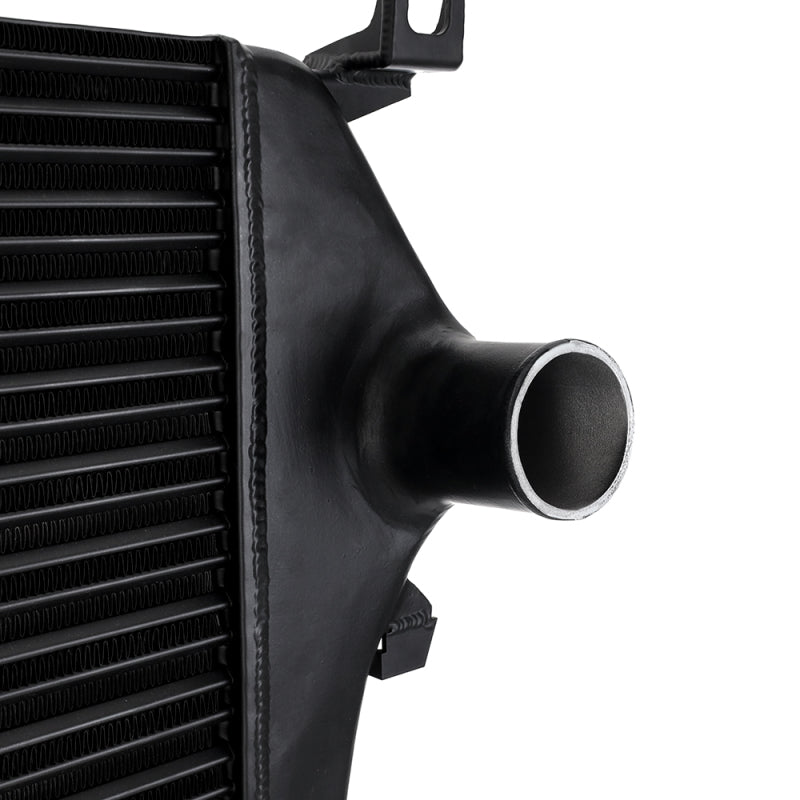 Mishimoto 2003-2007 Ford 6.0L Powerstroke Cast End Tank Replacement Intercooler – Black
