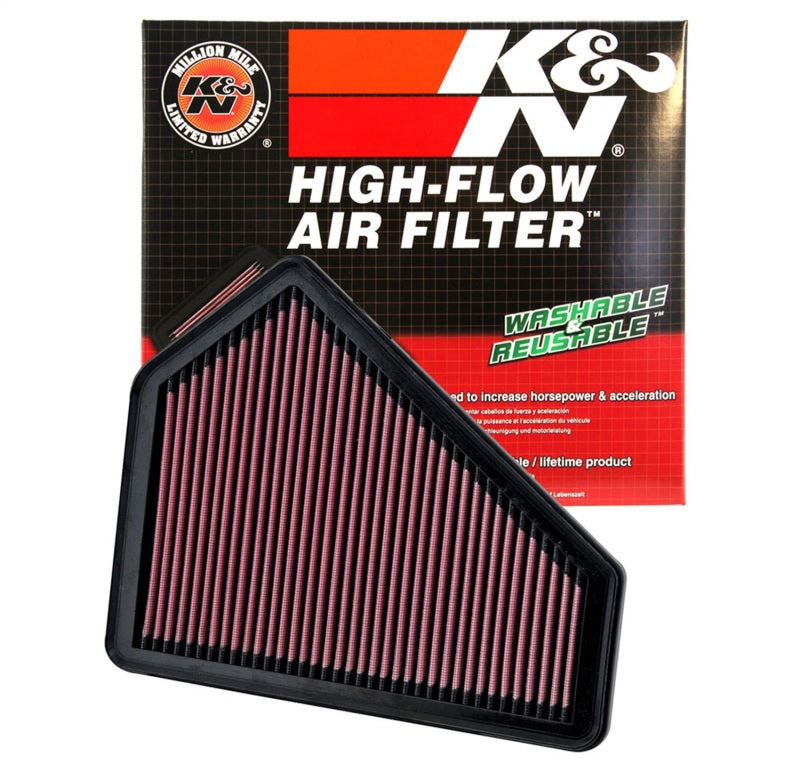 K&N Replacement Air Filter for Cadillac CTS 3.6L V6 * Model Part Number KN-33-2411